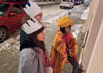 Tříkrálová sbírka na vlastní kůži - Koledníci tříkráloví